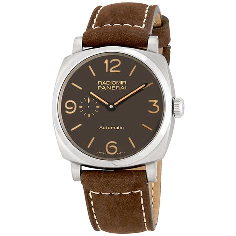 Panerai Radiomir Automatic Brown Dial Men's Watch 